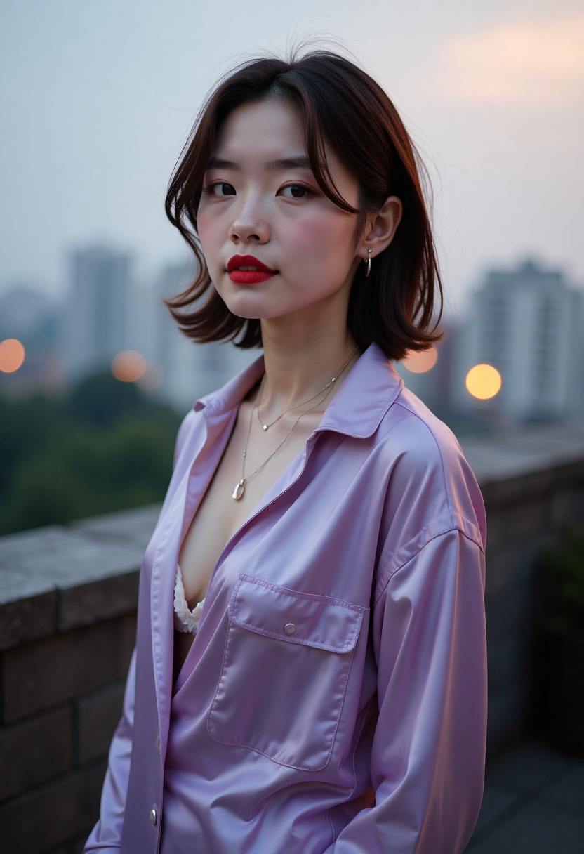 晨雾车站海报